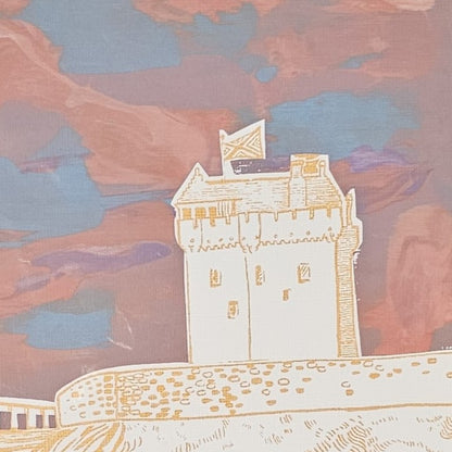 BROUGHTY CASTLE  PAINTING