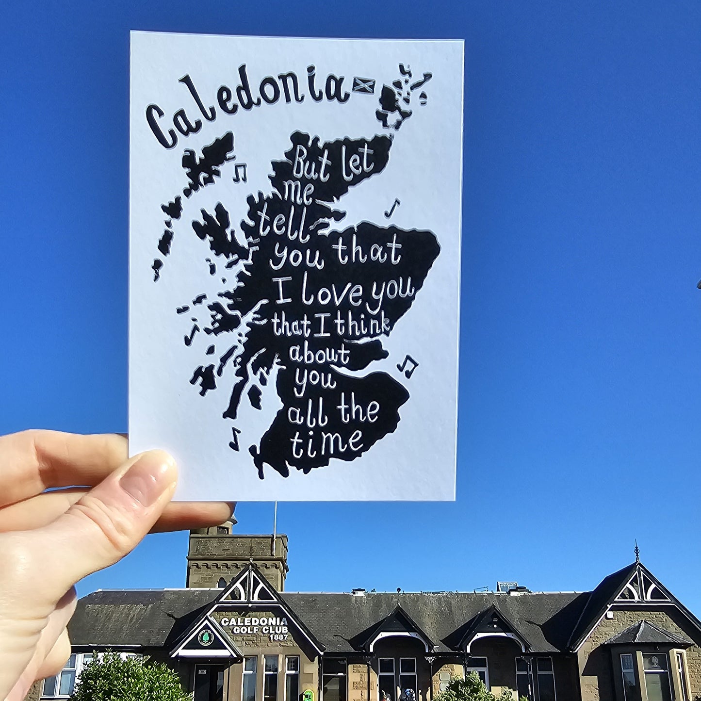 POSTCARD - CALEDONIA