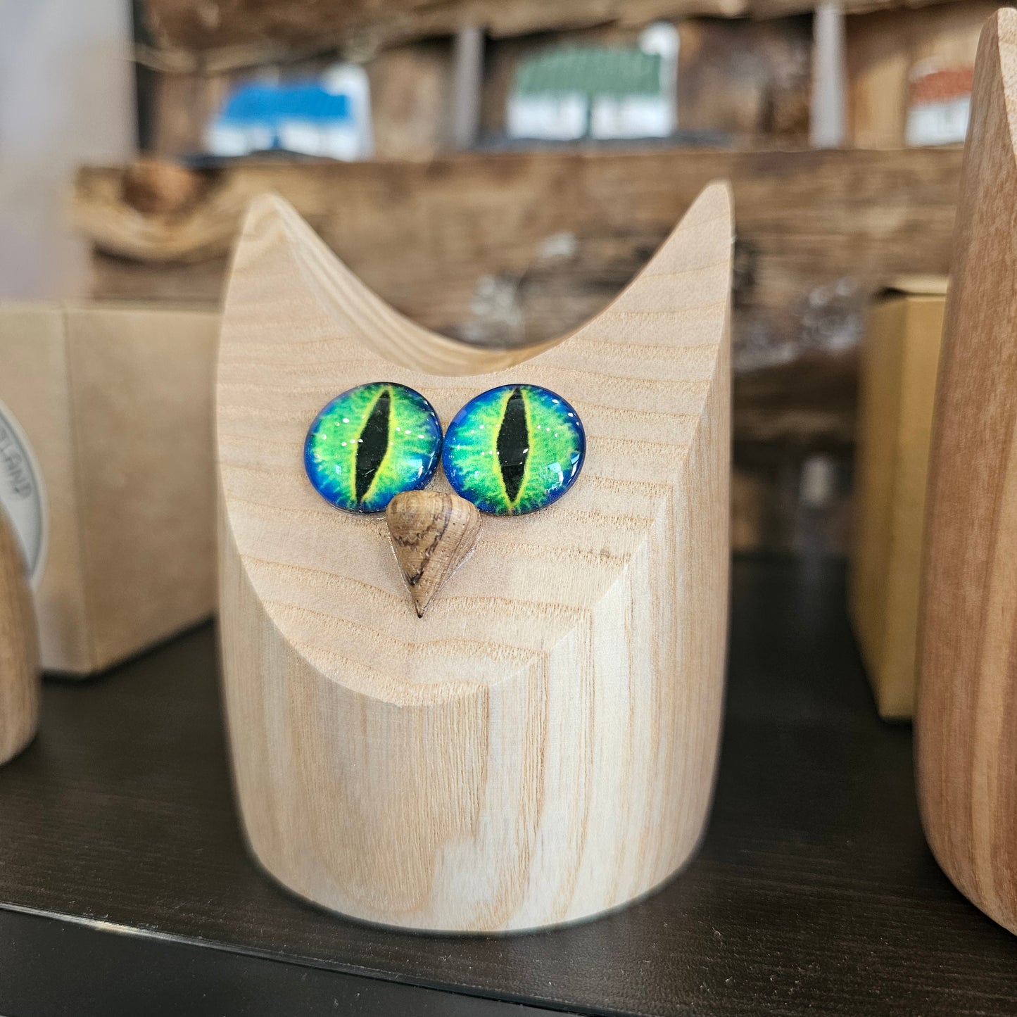 WOODEN OWL