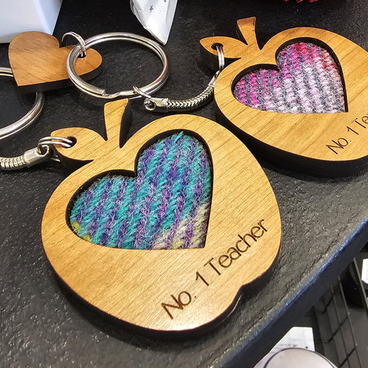 TWEED KEYRINGS