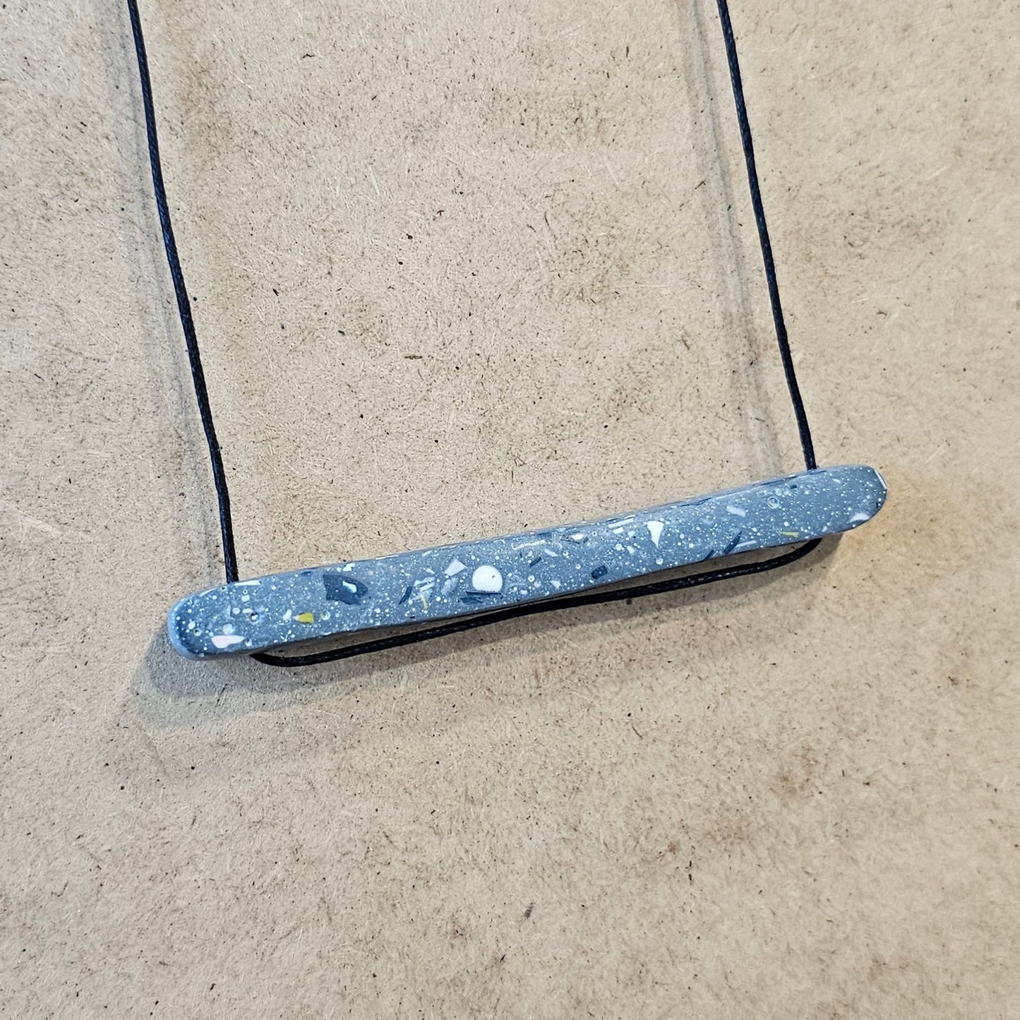 TERRAZZO BAR NECKLACE