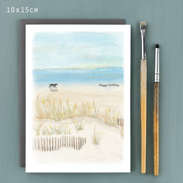 HAPPY BIRTHDAY SEASCAPE CARD