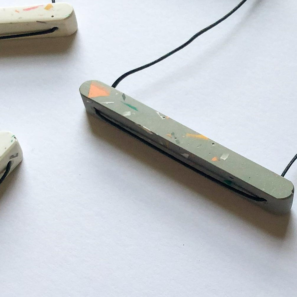 TERRAZZO BAR NECKLACE