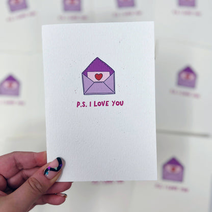 P.S I LOVE YOU CARD