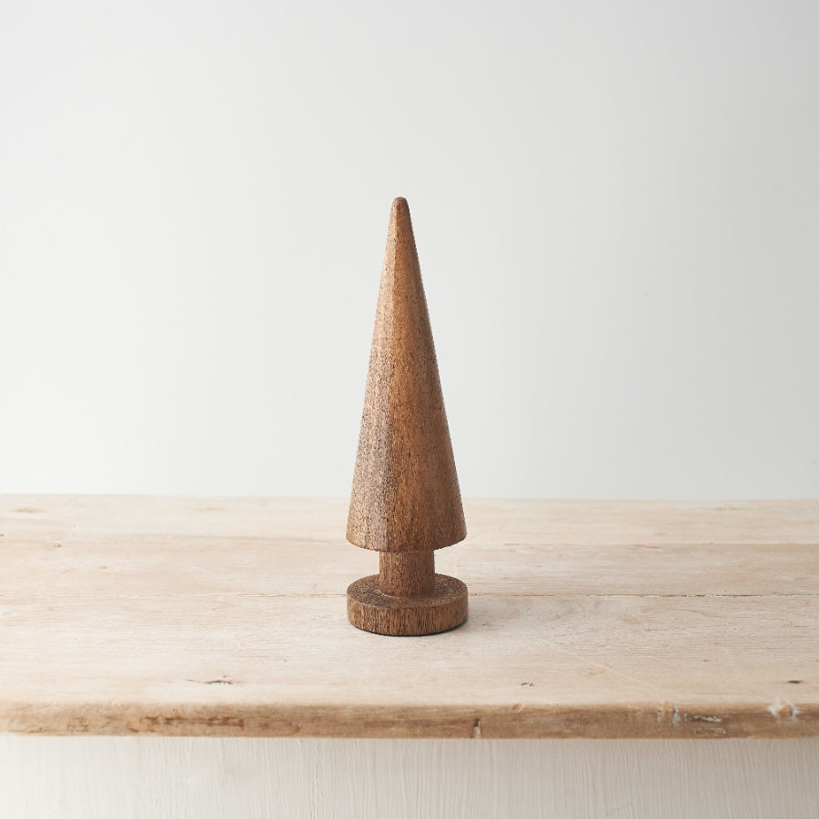 WOODEN CONE TREE