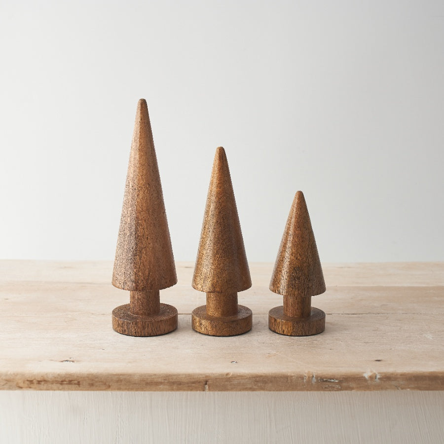 WOODEN CONE TREE