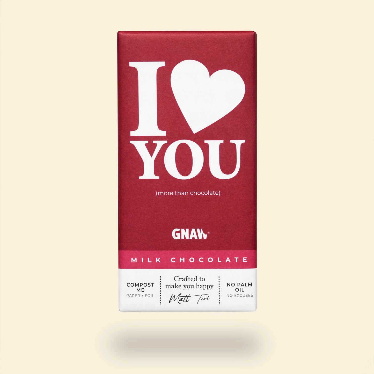 'I LOVE YOU' CHOCOLATE GIFT BAR