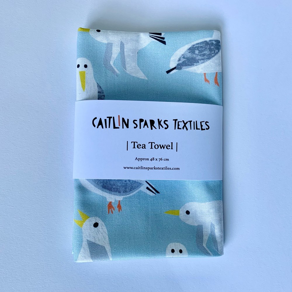 TEATOWEL - Seagulls