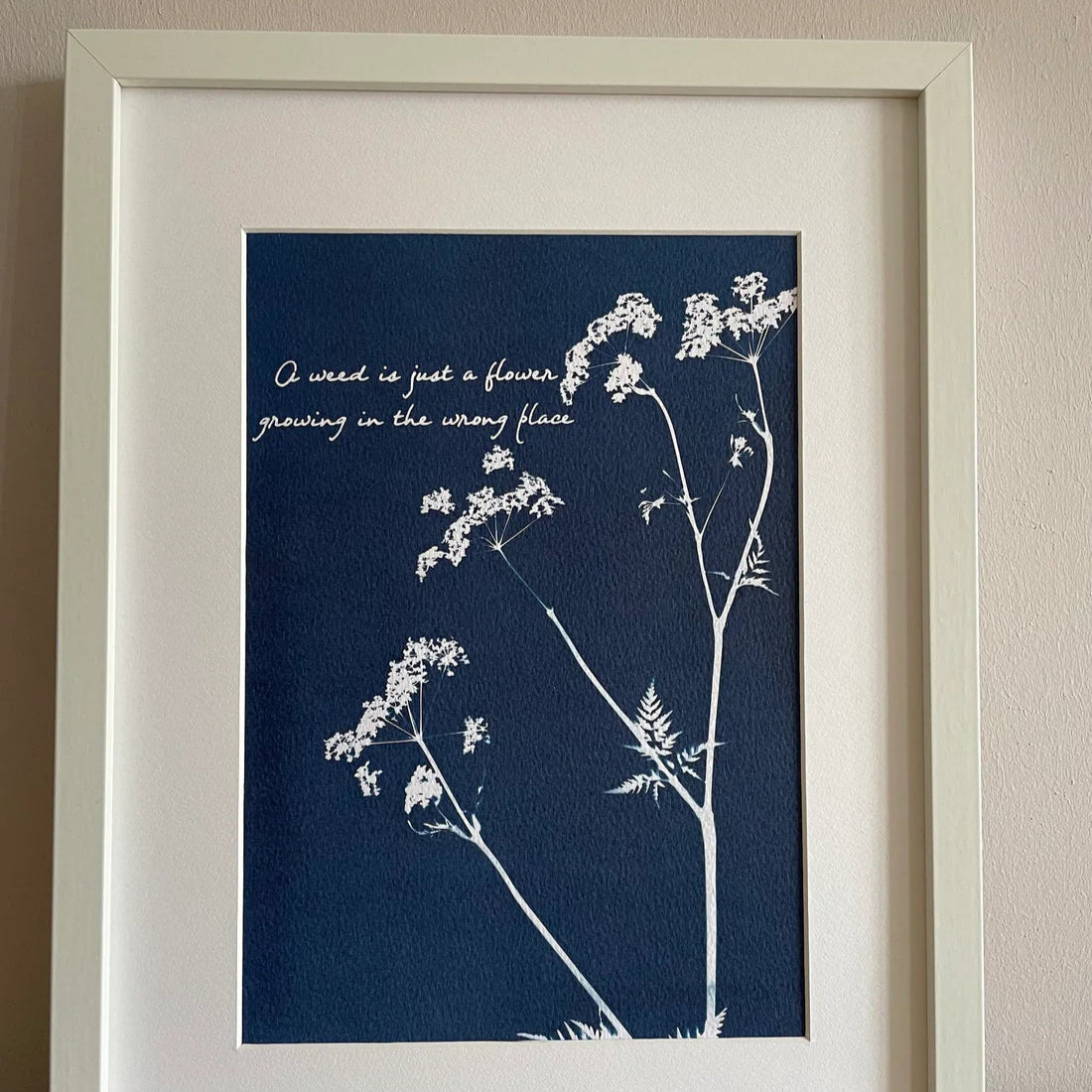 BOTANICAL CYANOTYPE A4 PRINTS