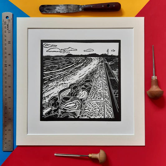 CARNOUSTIE BEACH PRINT