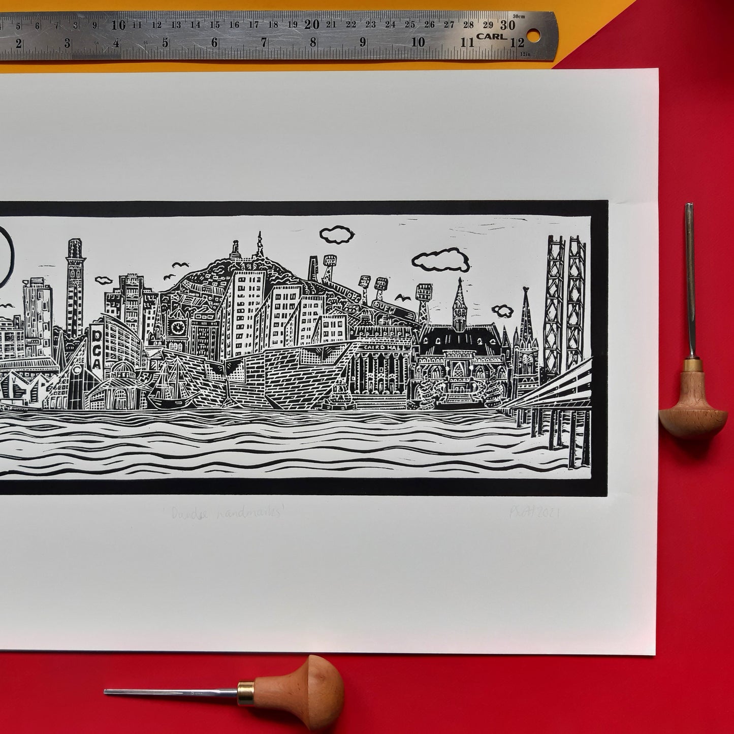 DUNDEE LANDMARKS PRINT