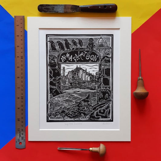 SIGHTSEE DUNDEE PRINT