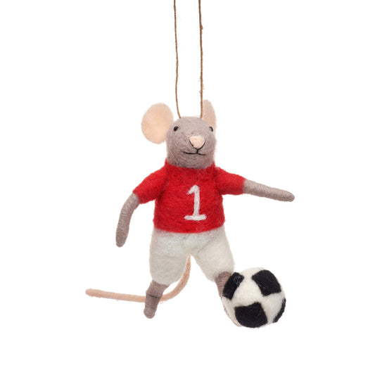 FOOTBALL MOUSE DECORATION