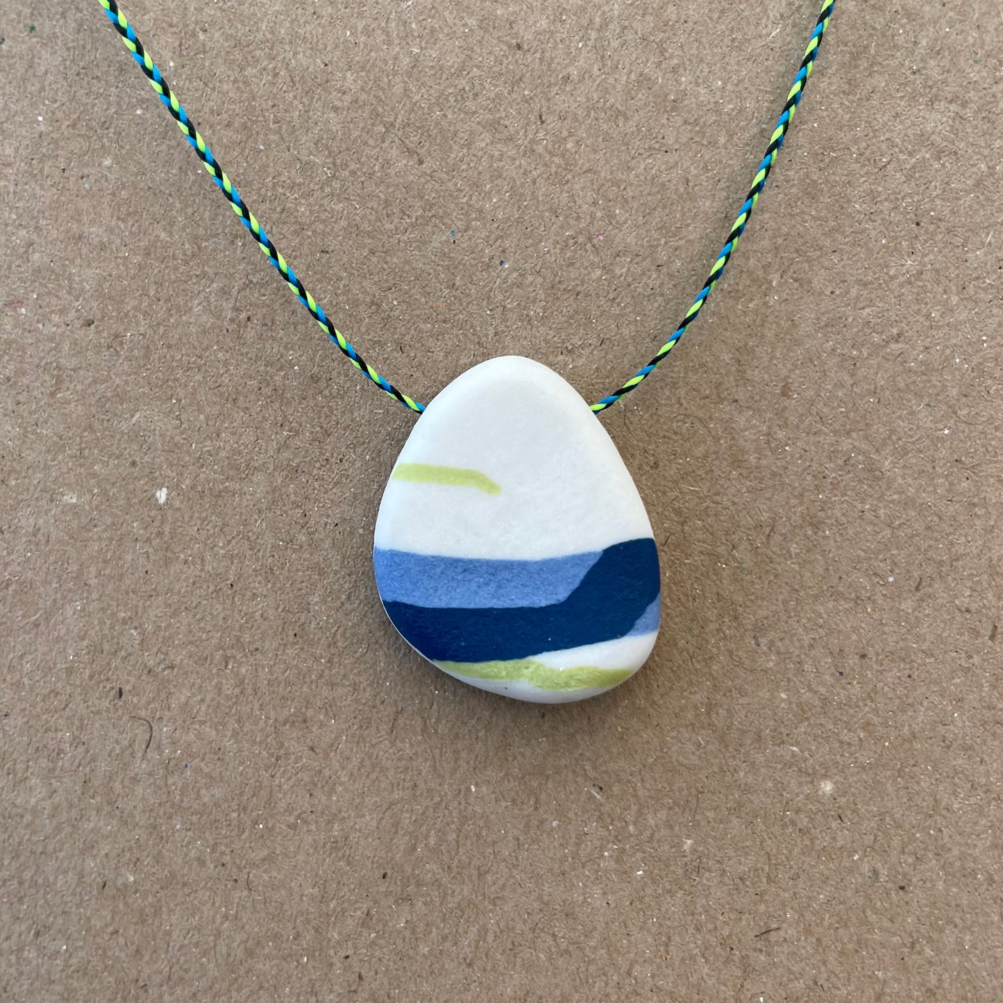 SINGLE BEAD PEBBLE NECKLACES