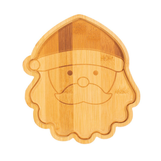 SANTA BAMBOO PLATE