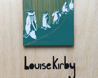 PENGUIN PARADE MAGNET