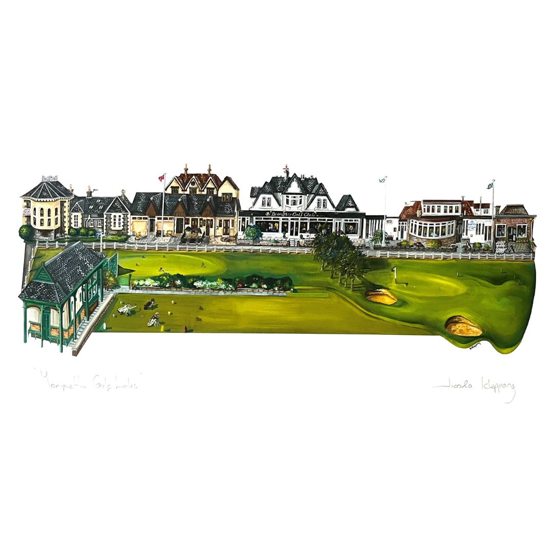 MONIFIETH GOLF LINKS PRINT