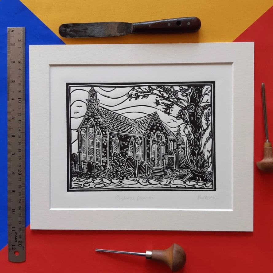 PANBRIDE CHURCH PRINT