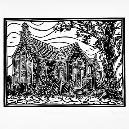 PANBRIDE CHURCH PRINT