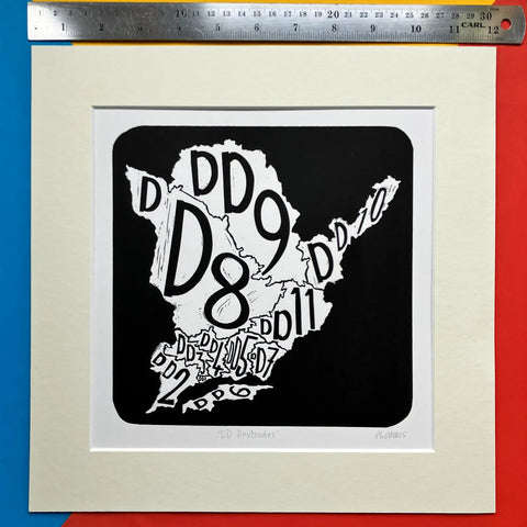 DD POSTCODE PRINTS