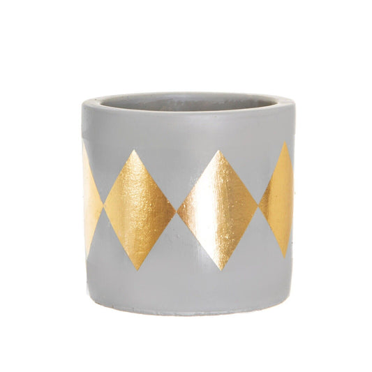 MINI DINA GOLD DIP CEMENT PLANTER